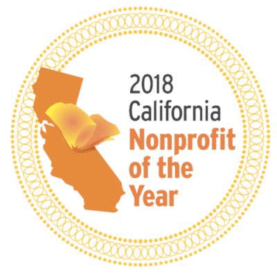 2018 CA Nonprofit of the Year logo