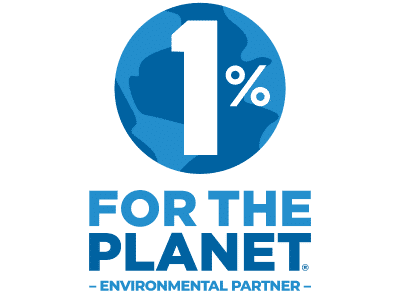 Logo reading 1% for the planet environmental partner